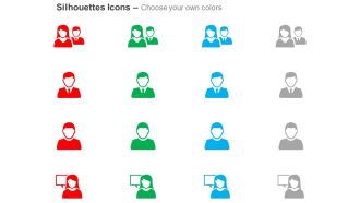 Male female team mates business strategy ppt icons graphics