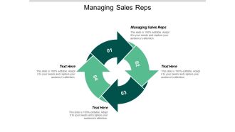 Managing sales reps ppt powerpoint presentation icon guidelines cpb