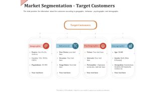 Market segmentation target customers occasion ppt powerpoint presentation summary icons