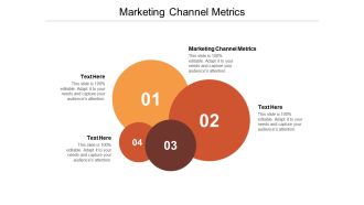 Marketing channel metrics ppt powerpoint presentation icon deck cpb