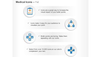 Medical report doctor association medical symbol ppt icons graphics