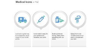 Medical van syringe medicine medical symbol ppt icons graphics