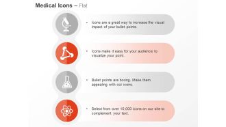 Microscope chemical equipment nuclear atoms ppt icons graphics