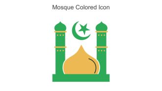 Mosque Colored Icon In Powerpoint Pptx Png And Editable Eps Format