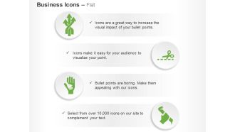 Multiple process flow child hand on adult hand ppt icons graphics