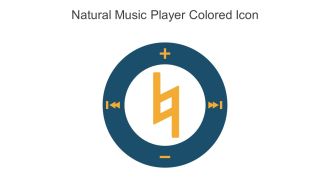 Natural Music Player Colored Icon In Powerpoint Pptx Png And Editable Eps Format