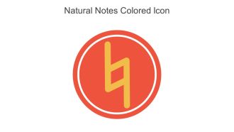 Natural Notes Colored Icon In Powerpoint Pptx Png And Editable Eps Format