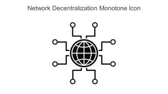 Network Decentralization Monotone Icon In Powerpoint Pptx Png And Editable Eps Format