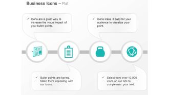Newsletter report global news forum ppt icons graphics