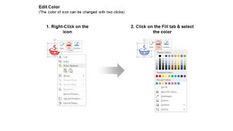 Newsletter report global news forum ppt icons graphics