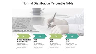 Normal distribution percentile table ppt powerpoint presentation icon objects cpb