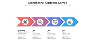 Omnichannel customer service ppt powerpoint presentation icon clipart cpb