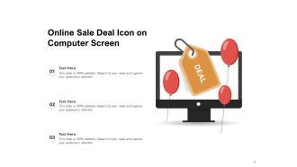 Online Sales Icon Marketing Computer Percentage Dollar Website