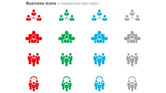 Organizational chart business team time management ppt icons graphics