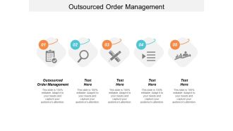 Outsourced order management ppt powerpoint presentation icon graphics cpb