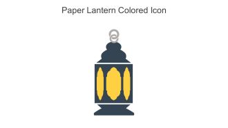 Paper Lantern Colored Icon In Powerpoint Pptx Png And Editable Eps Format