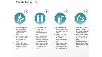 Person in hurry business deal winner help ppt icons graphics