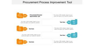 Procurement process improvement tool ppt powerpoint presentation icon graphics design cpb