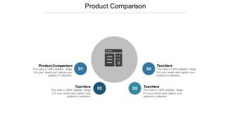 Product comparison ppt powerpoint presentation icon infographics cpb