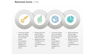 Puzzle bar graph pie chart result analysis ppt icons graphics