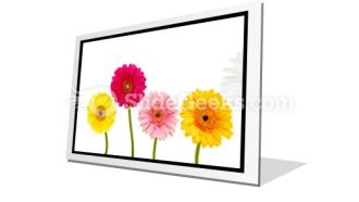 Flowers nature powerpoint icon f