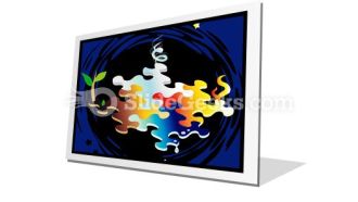 Four elements of nature powerpoint icon f