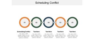 Scheduling conflict ppt powerpoint presentation icon slideshow cpb