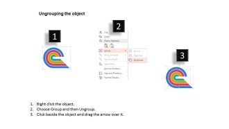 Semicircular with icons for data analysis flat powerpoint design