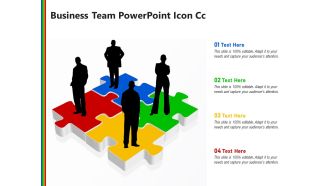 Business team powerpoint icon cc