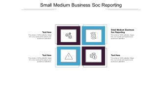 Small medium business soc reporting ppt powerpoint presentation icon samples cpb