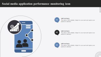 Social Media Application Performance Monitoring Icon