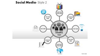 Social media style 2 diagram 4