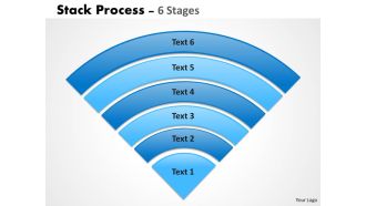 Stack process 6 triangle shape