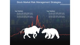 Stock market risk management strategies having two bulls