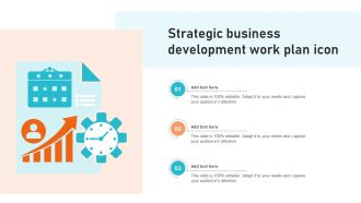 Strategic Business Development Work Plan Icon