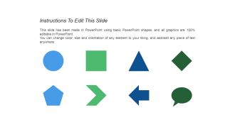 Support framework icon powerpoint slide