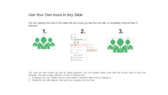 Support framework icon powerpoint slide