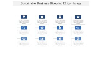 Sustainable business blueprint 12 icon image