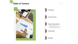 Table of content l1763 ppt powerpoint presentation show icons