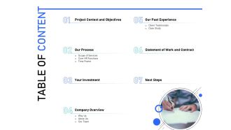 Table of content l2019 ppt powerpoint presentation infographics icons