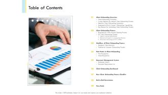 Table of contents n465 powerpoint presentation icons