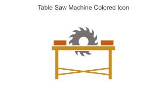 Table Saw Machine Colored Icon In Powerpoint Pptx Png And Editable Eps Format