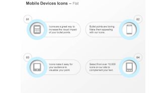 Tablet mobile touchscreen tele communication ppt icons graphics