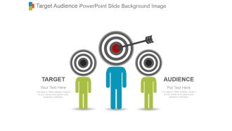 Target audience powerpoint slide background image