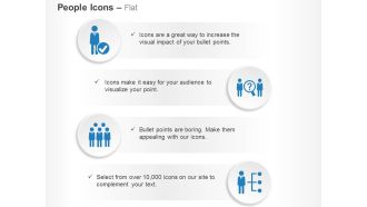 Team selection resource search-hierarchy ppt icons graphics