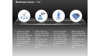 Teamwork for success multiway selection deal ppt icons graphics