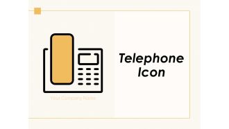 Telephone Icon Customer Support Smart Speech Bubble Video Conferencing