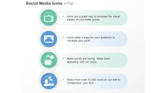 Television theatre communication speech business talk ppt icons graphics