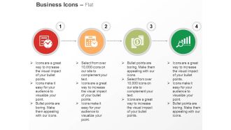 Time bound report financial analysis bar graph ppt icons graphics