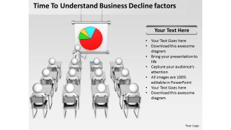 Time to understand business decline factors ppt graphics icons powerpoint